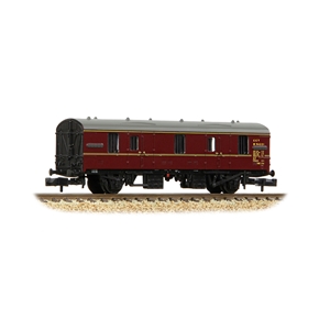 374-785A BR Mk1 CCT Covered Carriage Truck BR Maroon (image for) 374-785A BR Mk1 CCT Covered Carriage Truck BR Maroon